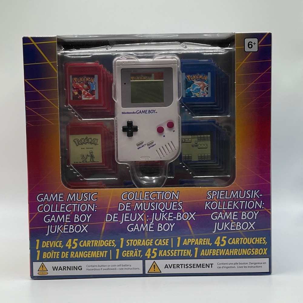 Pokemon Center Red & Blue Music Collection: Game Boy Jukebox NEW US VERSION